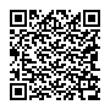 Código QR para número de teléfono +19042136144