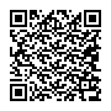 QR-Code für Telefonnummer +19042136163