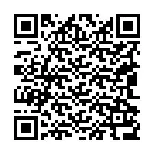 Codice QR per il numero di telefono +19042136254