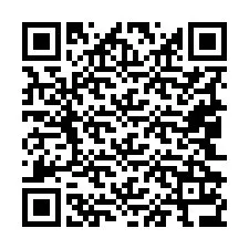 Código QR para número de telefone +19042136267