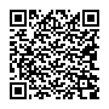 QR-koodi puhelinnumerolle +19042208443