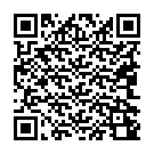 Código QR para número de teléfono +19042240203