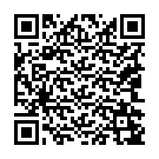 QR Code สำหรับหมายเลขโทรศัพท์ +19042247509