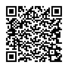 Código QR para número de telefone +19042252012