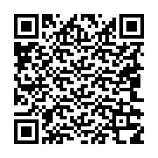 Código QR para número de teléfono +19042318006