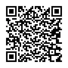 QR код за телефонен номер +19042318007