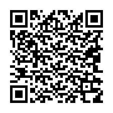 Código QR para número de telefone +19042318013