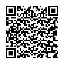 QR kód a telefonszámhoz +19042318018