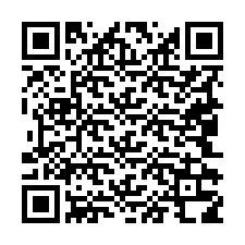 QR-koodi puhelinnumerolle +19042318026