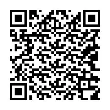 Código QR para número de telefone +19042318029