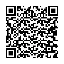 Código QR para número de teléfono +19042319026