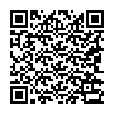 QR-koodi puhelinnumerolle +19042333914