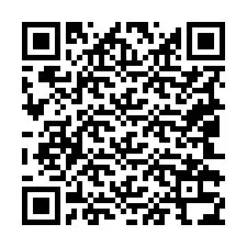 QR-kood telefoninumbri jaoks +19042334919