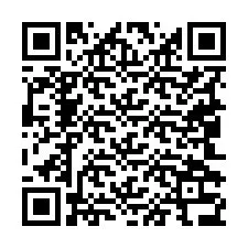 QR-koodi puhelinnumerolle +19042336316