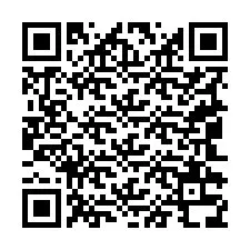 Código QR para número de teléfono +19042338554