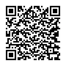 QR-koodi puhelinnumerolle +19042339038