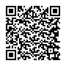 Código QR para número de teléfono +19042367662