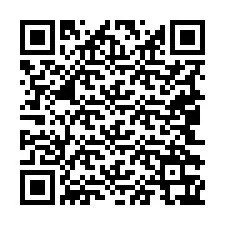 Código QR para número de teléfono +19042367666