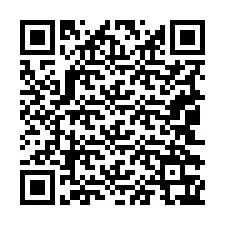 Código QR para número de telefone +19042367675