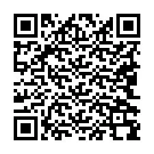 QR-code voor telefoonnummer +19042398326