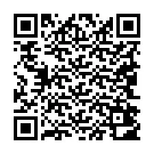 Código QR para número de teléfono +19042402466