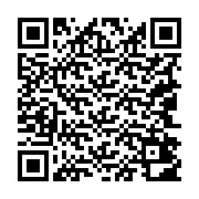 QR-код для номера телефона +19042402468