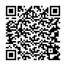 Código QR para número de teléfono +19042402470