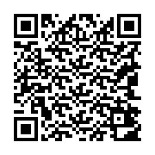 QR код за телефонен номер +19042402481