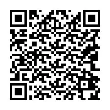 Codice QR per il numero di telefono +19042424209