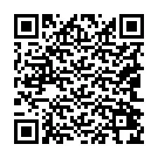 QR Code pour le numéro de téléphone +19042424619