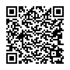 QR код за телефонен номер +19042427107