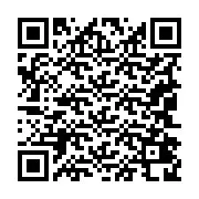 Código QR para número de telefone +19042428175