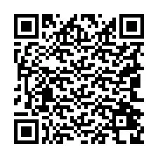 QR kód a telefonszámhoz +19042428744