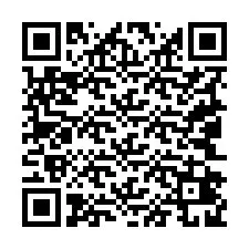 QR Code pour le numéro de téléphone +19042429038