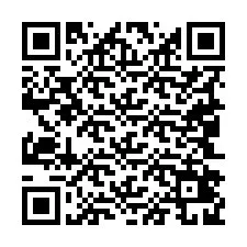 Código QR para número de telefone +19042429466