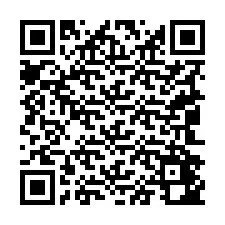 QR kód a telefonszámhoz +19042442654