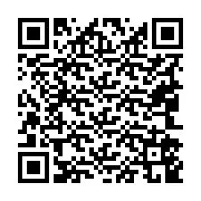 QR код за телефонен номер +19042549807