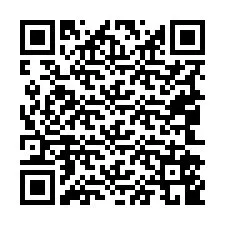 Codice QR per il numero di telefono +19042549813