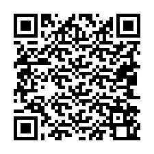 Código QR para número de telefone +19042560487