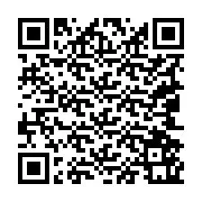 QR-koodi puhelinnumerolle +19042561788