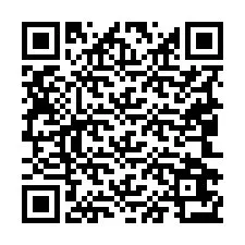 QR Code สำหรับหมายเลขโทรศัพท์ +19042673306