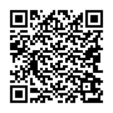 QR-Code für Telefonnummer +19042673317