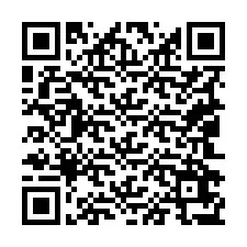 QR kód a telefonszámhoz +19042677659