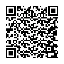 QR kód a telefonszámhoz +19042692199