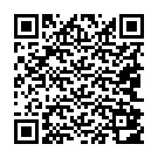 Código QR para número de telefone +19042802437