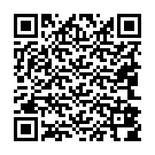 QR kód a telefonszámhoz +19042804807