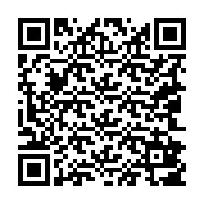 QR kód a telefonszámhoz +19042807418