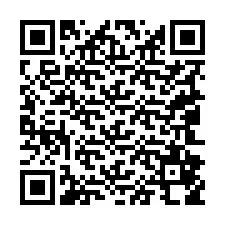 Código QR para número de teléfono +19042858558