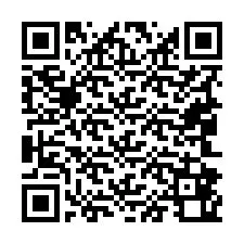 QR-код для номера телефона +19042860017