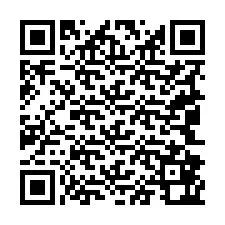 Código QR para número de teléfono +19042862124